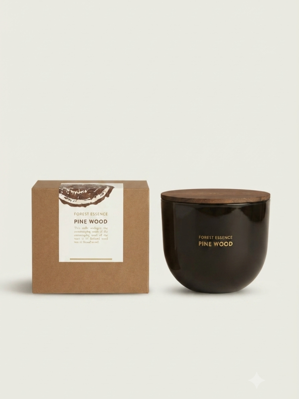 Scented candles Forest Essence Collection
