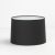 Tapered Round 215 Shade, Black Fabric (5006002)